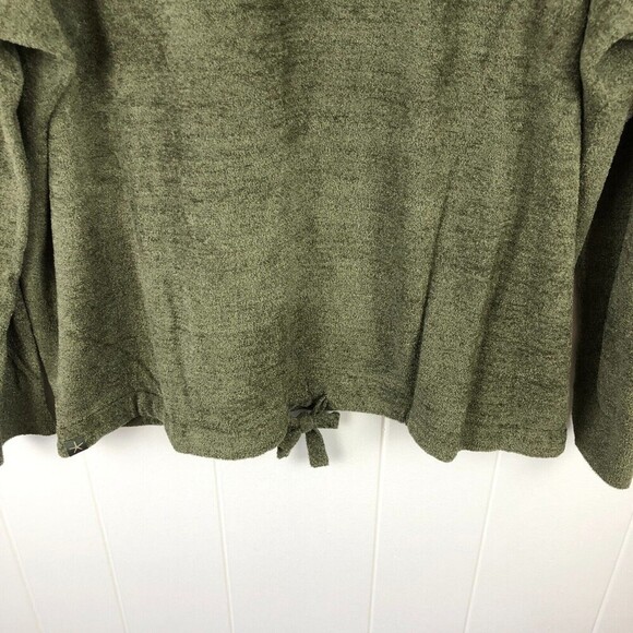 Barefoot Dreams Slouchy Pullover in Olive Large - Picture 10 of 14